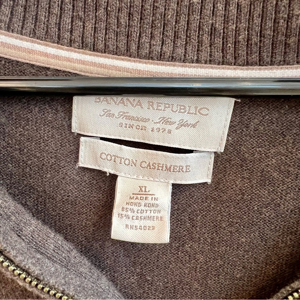 Men’s Banana Republic Half-Zip Sweater - Picture 4 of 5